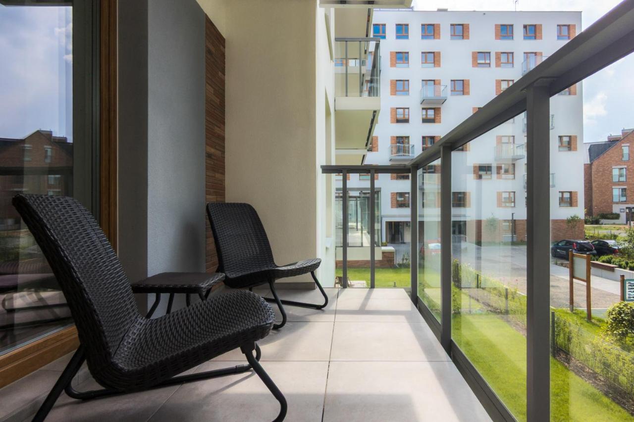 Bright & Stylish Apartment With Balcony 1,5 Km To Gdansk Main City By Noclegi Renters Экстерьер фото